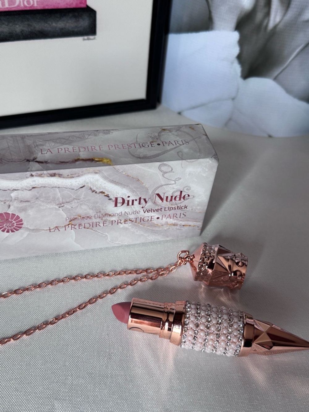 Dirty Nude Velvet Lipstick - Dusty Rose - Picture 5 of 6